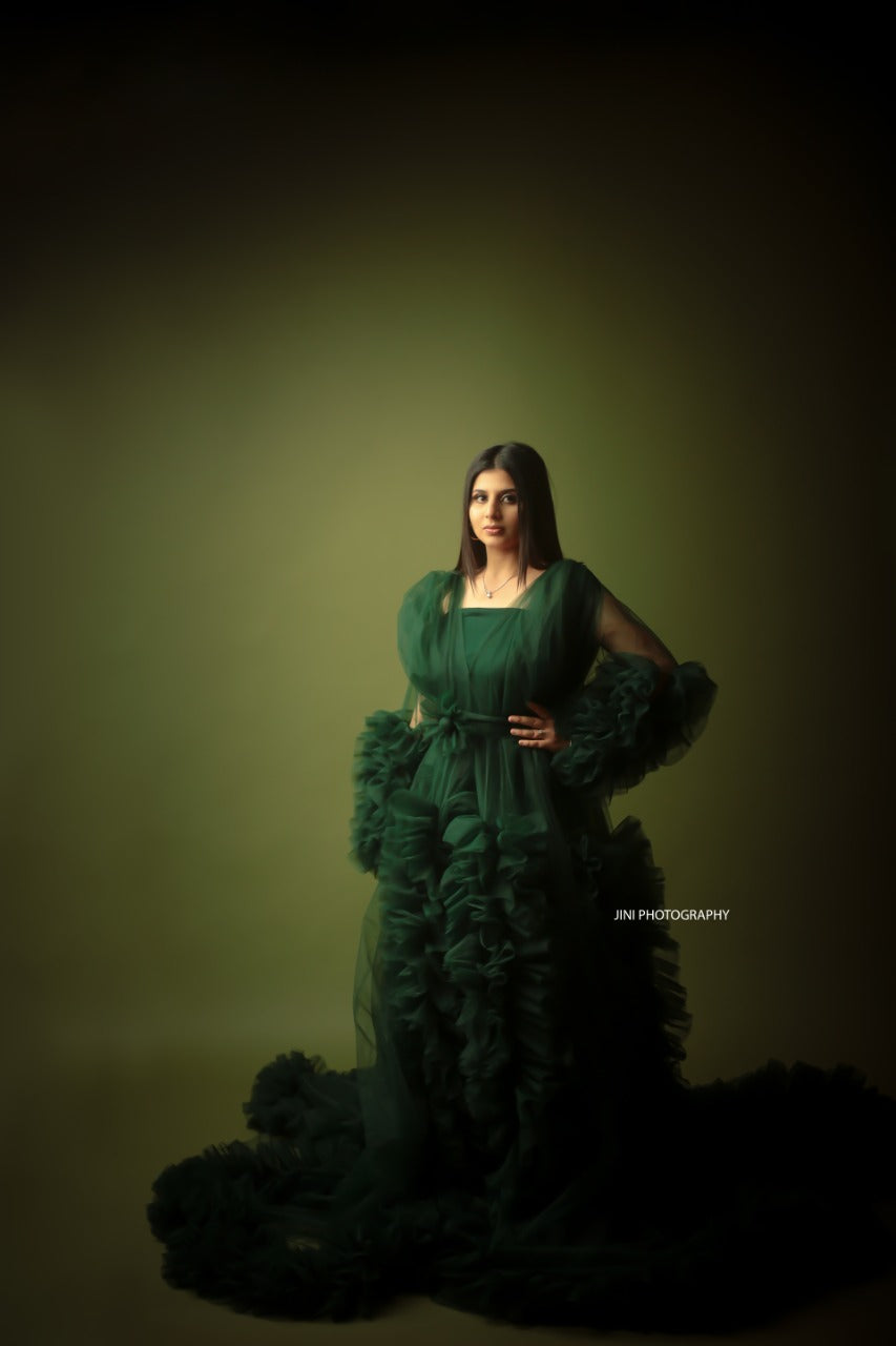 Buy Bottle green Dresses for Women by Qurvii Online | Ajio.com